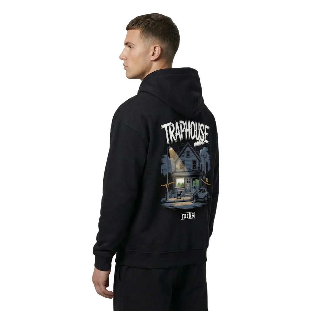 Oversize Zipper Hoodie - ''Traphouse''