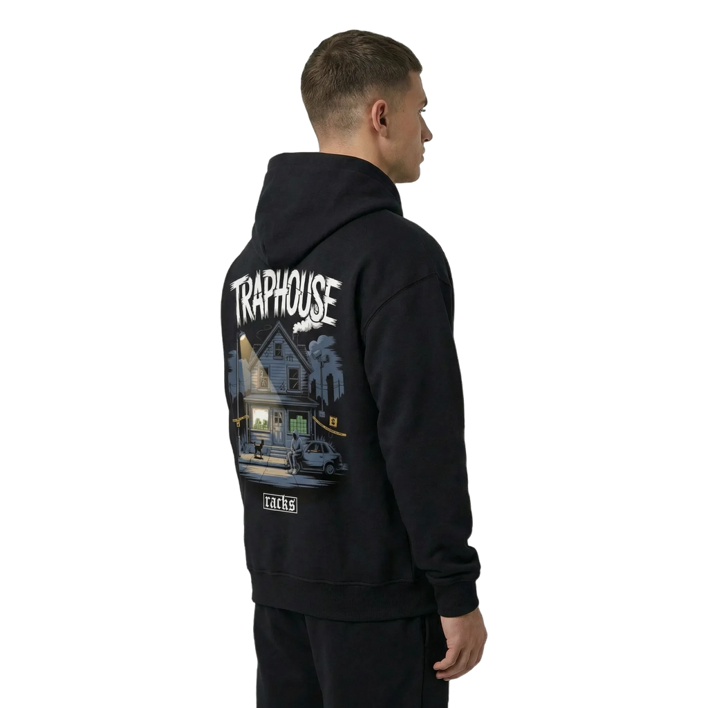 Oversize Zipper Hoodie - ''Traphouse''