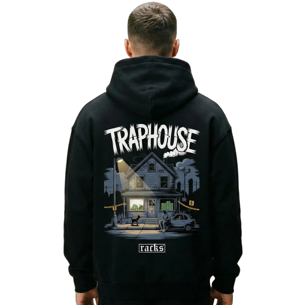 Oversize Zipper Hoodie - ''Traphouse''