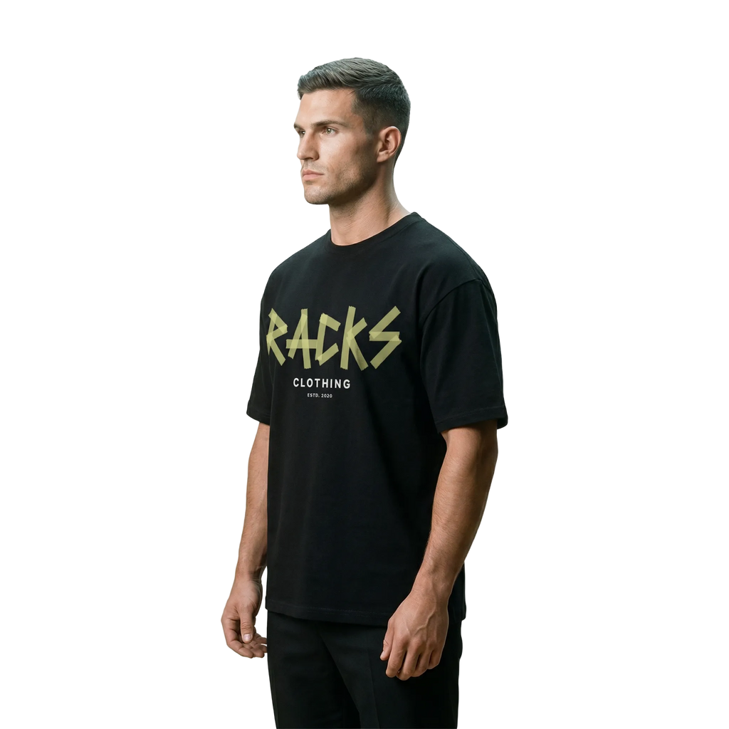 Oversize T-Shirt - "taped by racks"