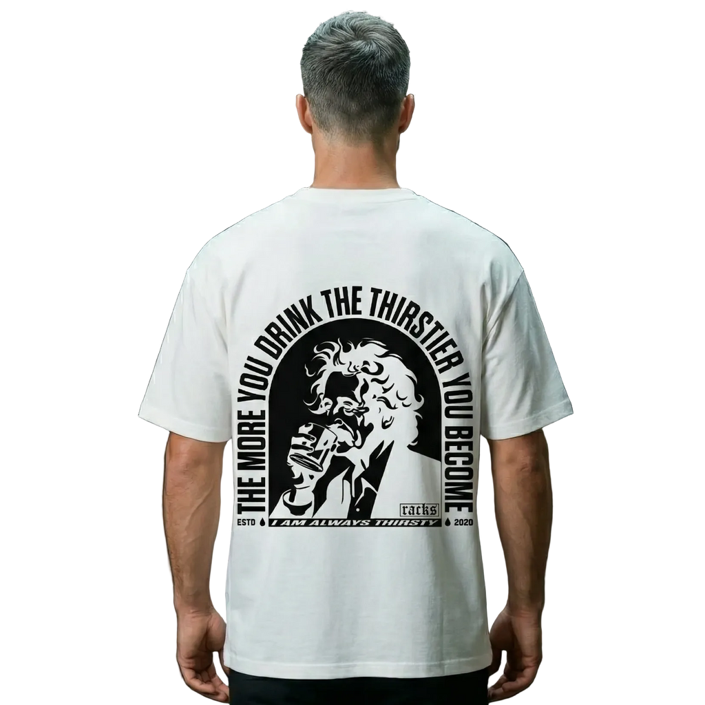 Oversize T-Shirt - "Money Is Like Salt Water"