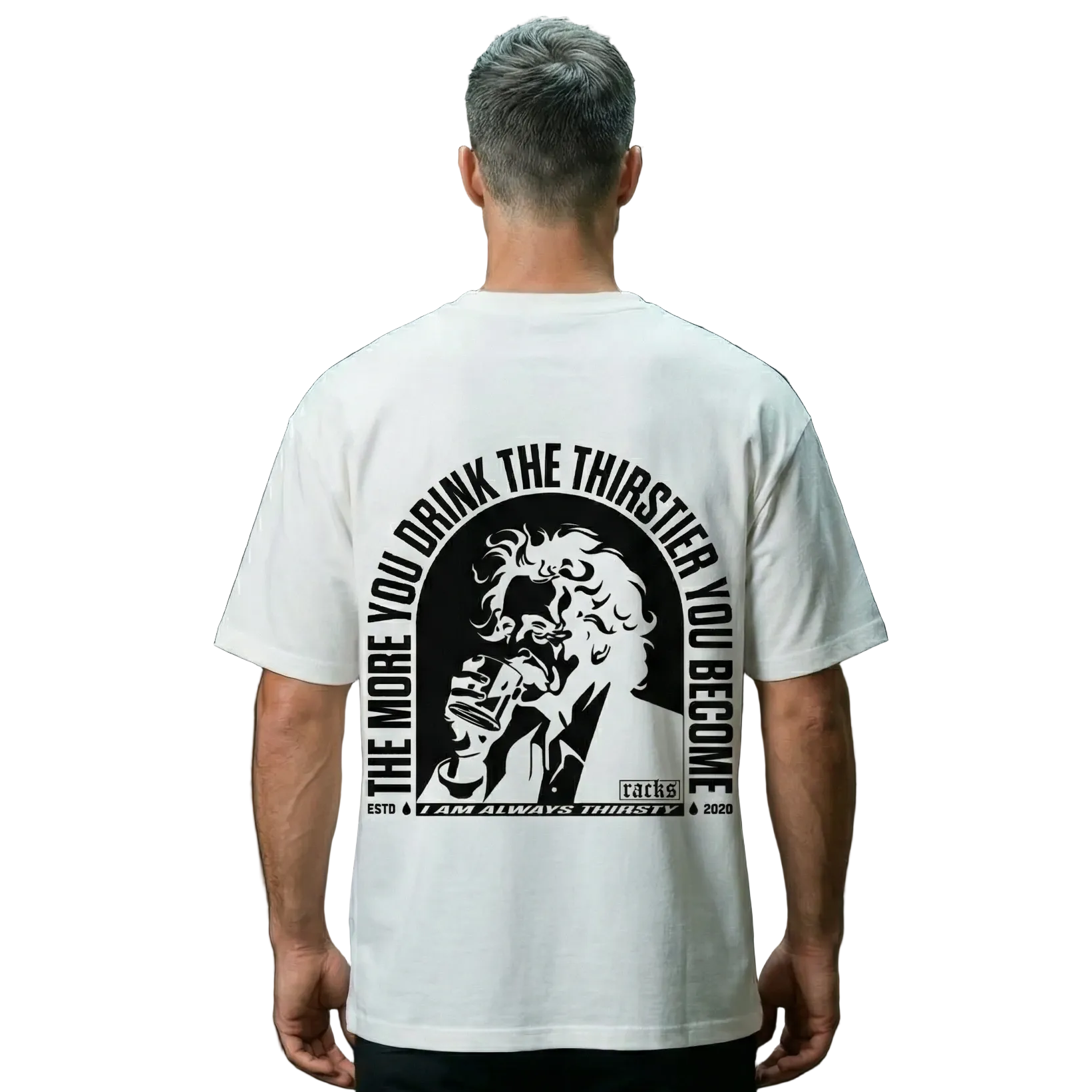 Oversize T-Shirt - "Money Is Like Salt Water"