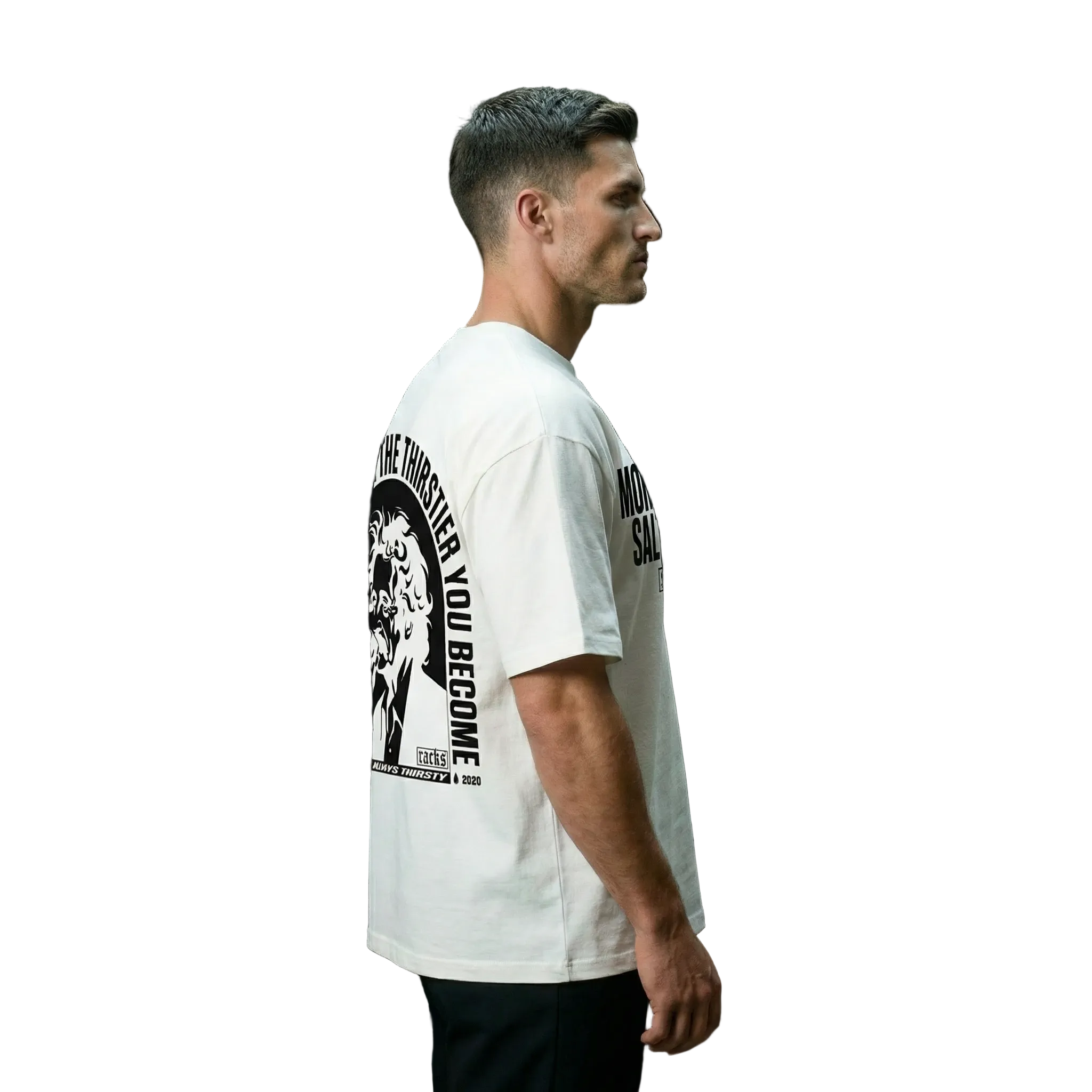 Oversize T-Shirt - "Money Is Like Salt Water"