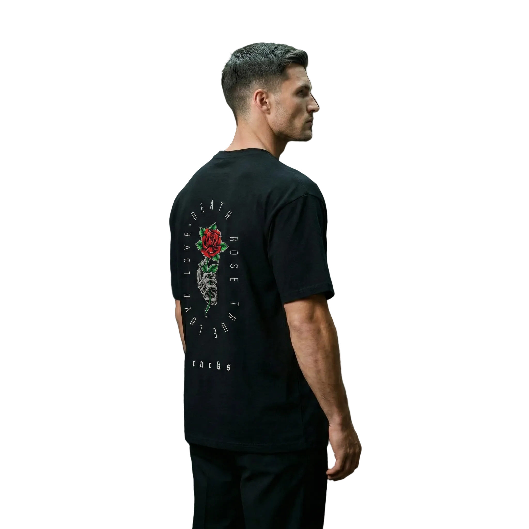 Oversize T-Shirt - "Death Rose"