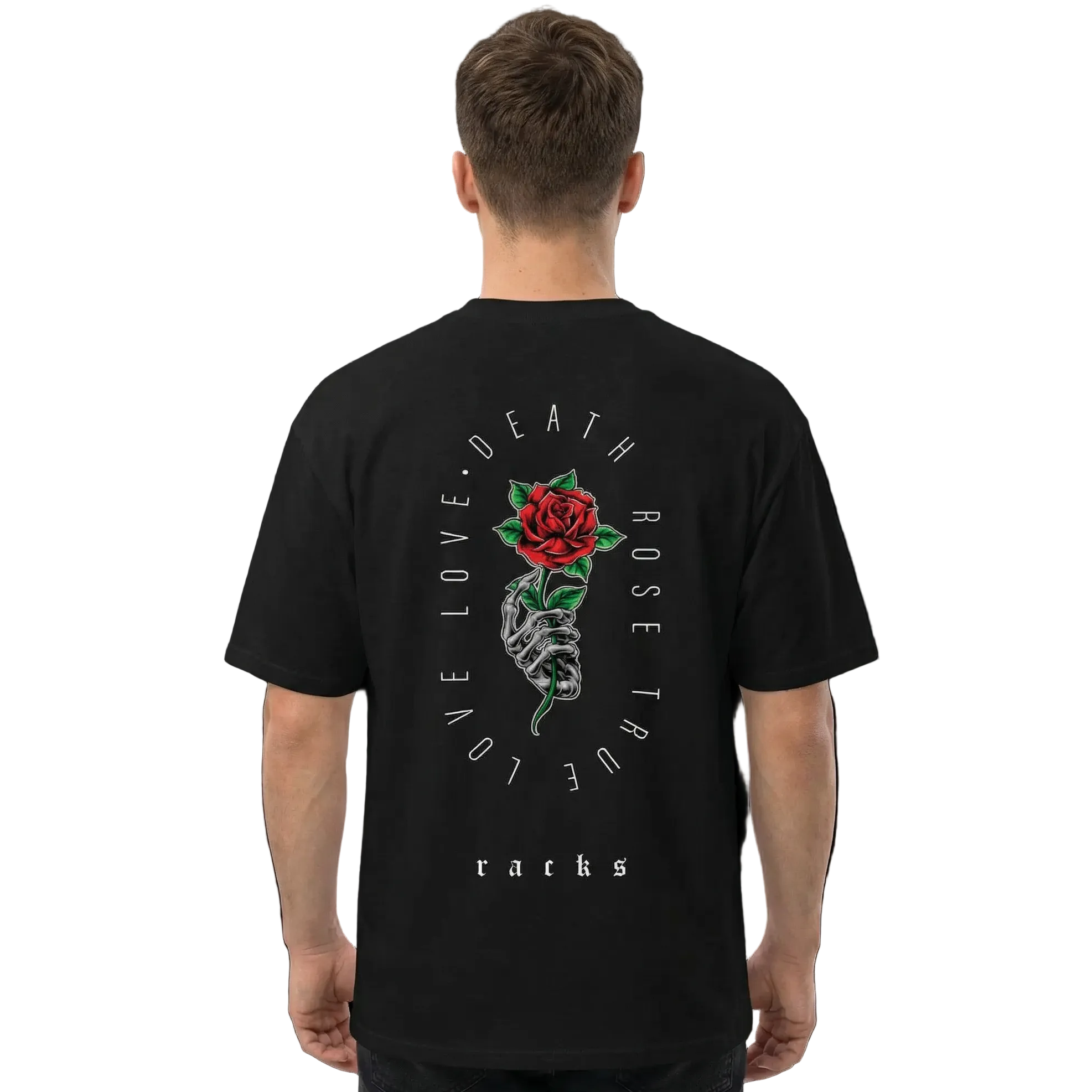 Oversize T-Shirt - "Death Rose"