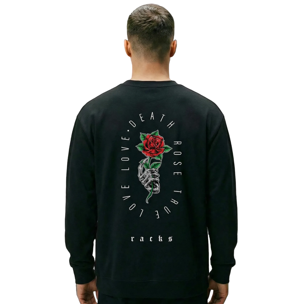 Premium Sweatshirt - "Death Rose"