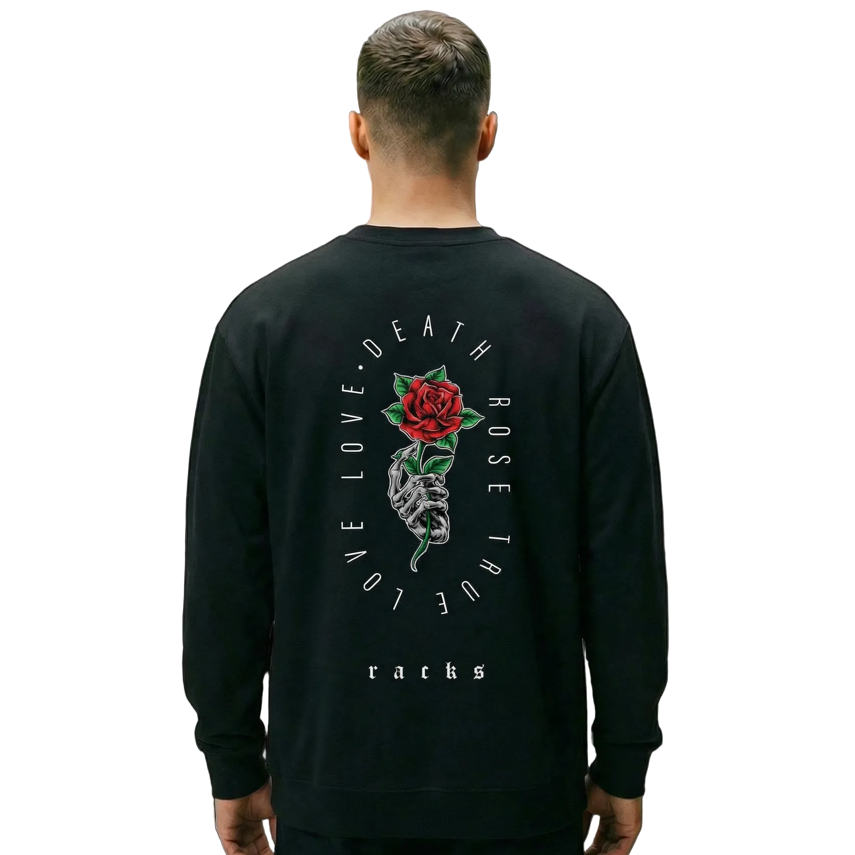 Premium Sweatshirt - "Death Rose"