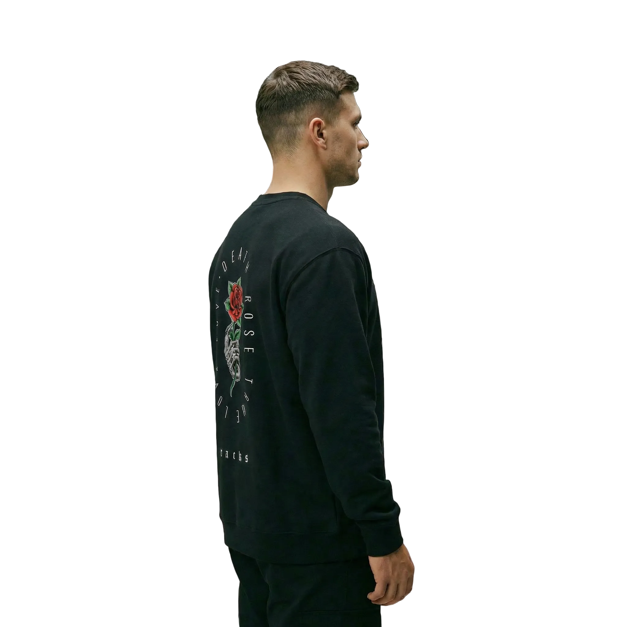 Premium Sweatshirt - "Death Rose"