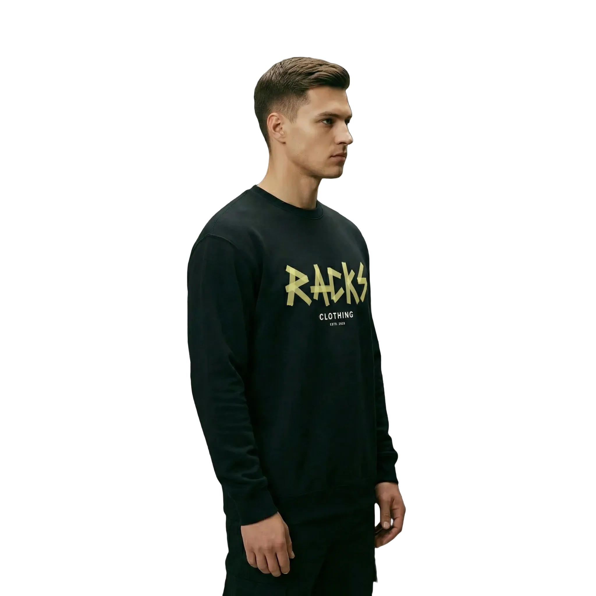 Premium Sweatshirt - "taped by racks"
