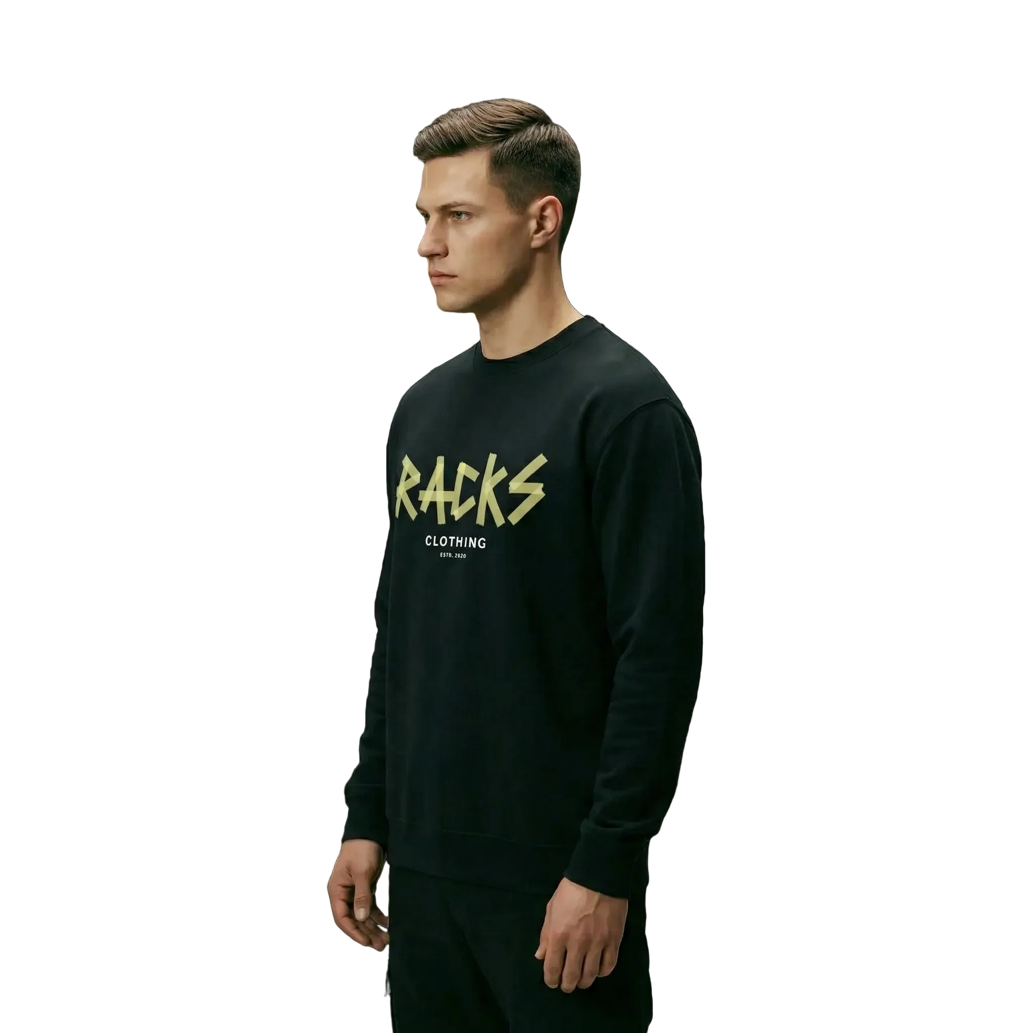 Premium Sweatshirt - "taped by racks"